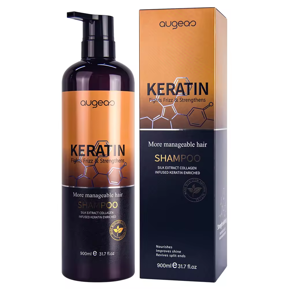 Augeaus Keratin Shampoo 900ml (31.7 fl.oz)