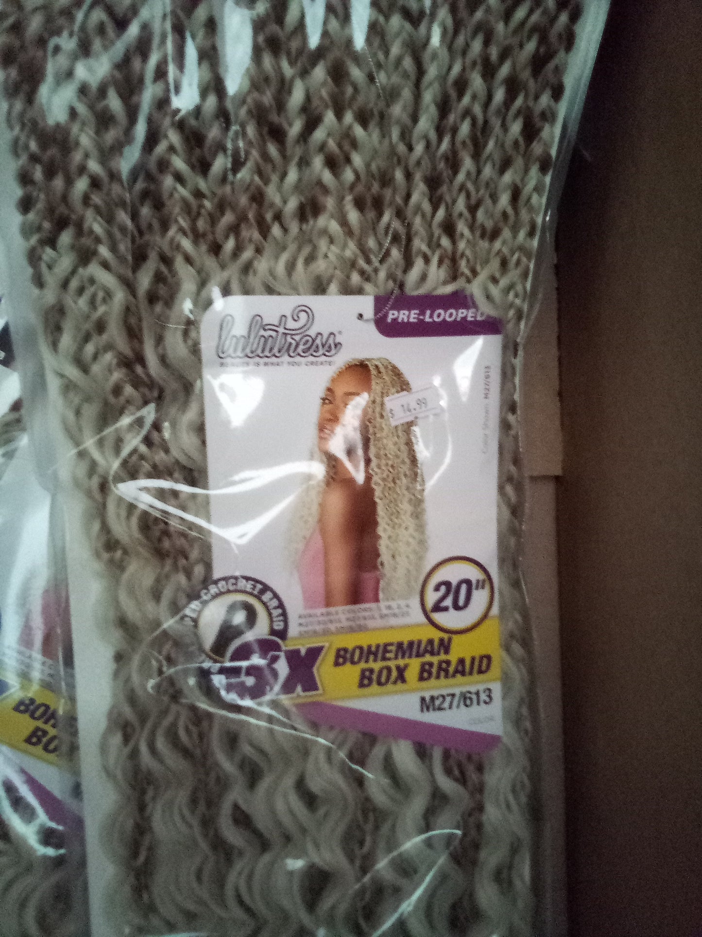 Lulutress crochet Bohemian box braids